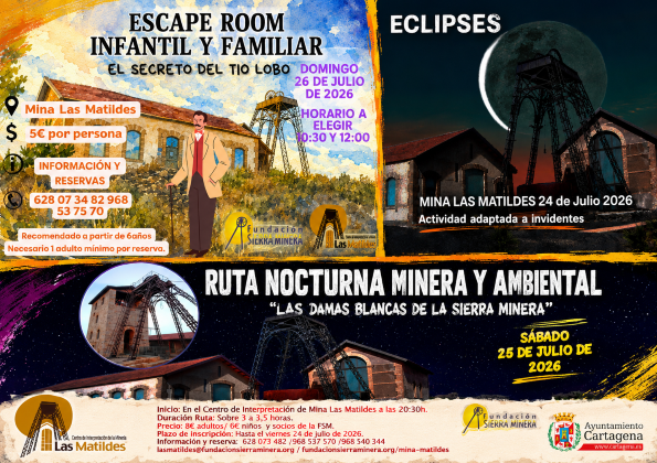 24, 25 y 26 de julio