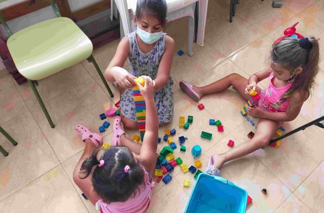 niños de la escuela de verano