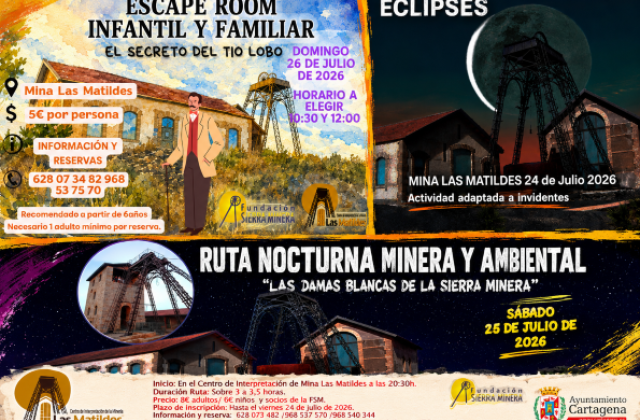 24, 25 y 26 de julio
