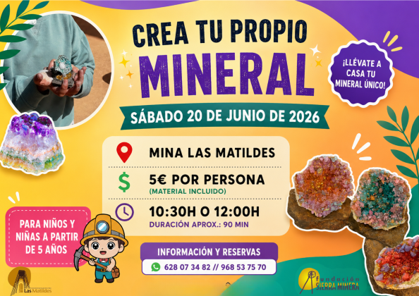 Crea tu propio mineral en