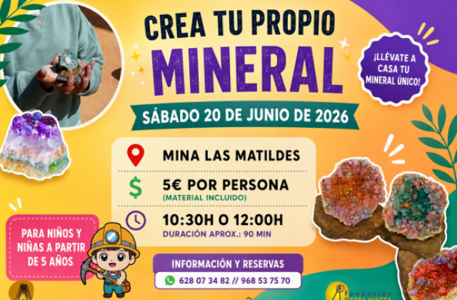 Crea tu propio mineral en