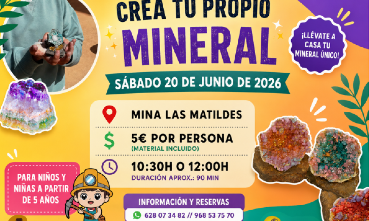 Crea tu propio mineral en